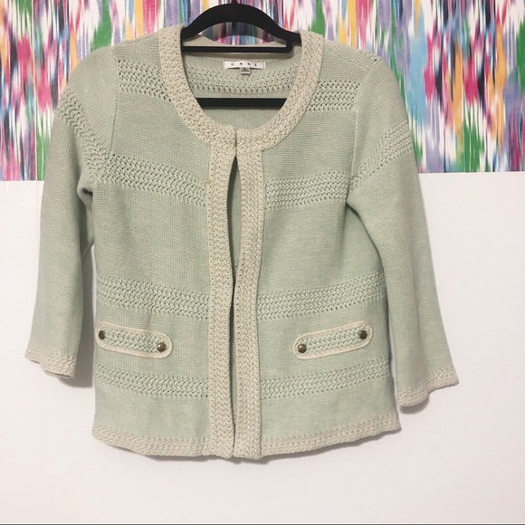 Cabi Mint Green Society Cardigan - Picture 2 of 9